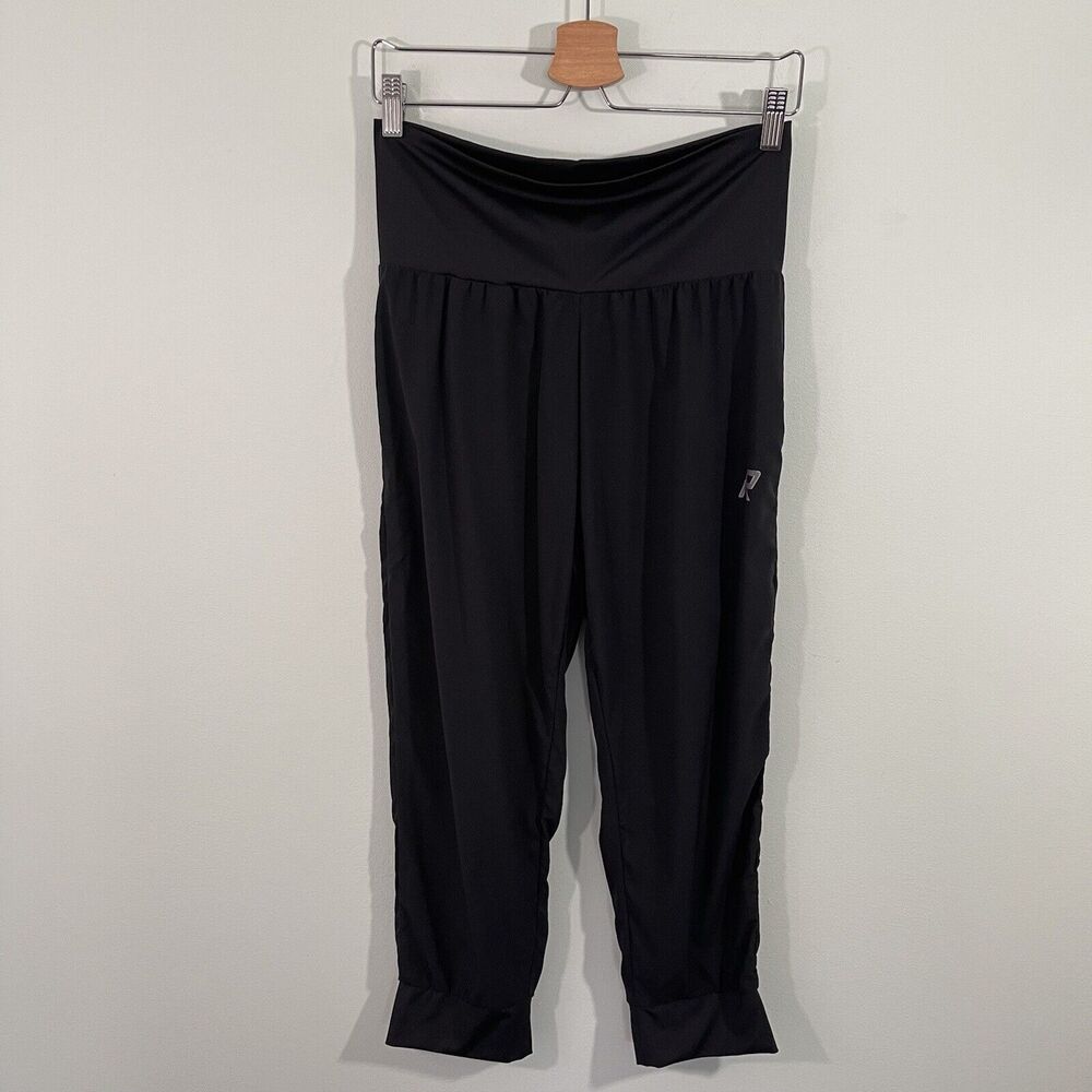 Rukka Women's Black Capri Lightweight Athletic Cycling Pants Size M